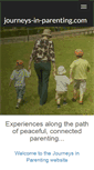 Mobile Screenshot of journeys-in-parenting.com